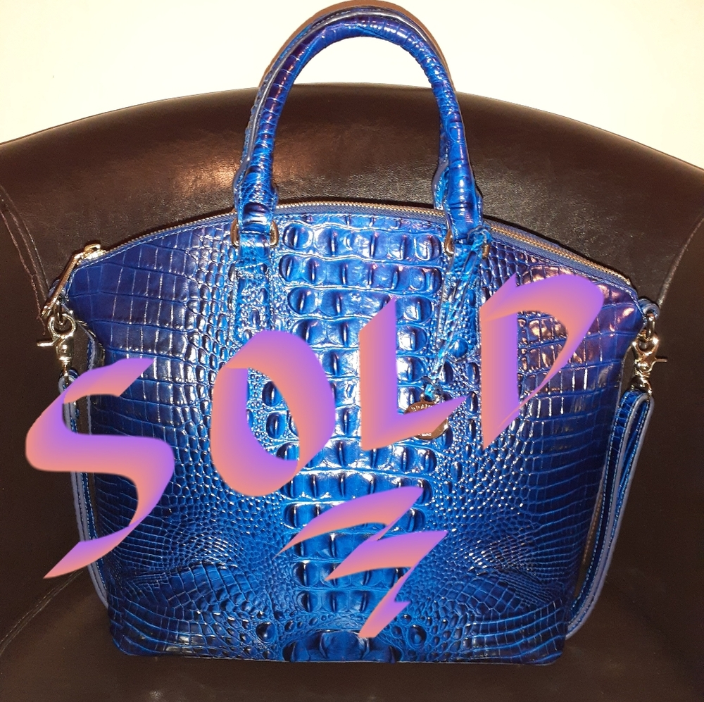 Brahmin Large Duxbury Sapphire handbag